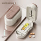 New Pill Cutter 1/2 1/3 1/4 Crusher Grinder with Stainless Steel Blade for Accurate Pill Alignment Travel Home Medicin