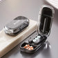 New Pill Cutter 1/2 1/3 1/4 Crusher Grinder with Stainless Steel Blade for Accurate Pill Alignment Travel Home Medicin