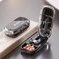 New Pill Cutter 1/2 1/3 1/4 Crusher Grinder with Stainless Steel Blade for Accurate Pill Alignment Travel Home Medicin